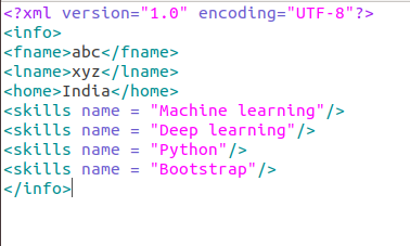 Анализ xml. Minidom Python.